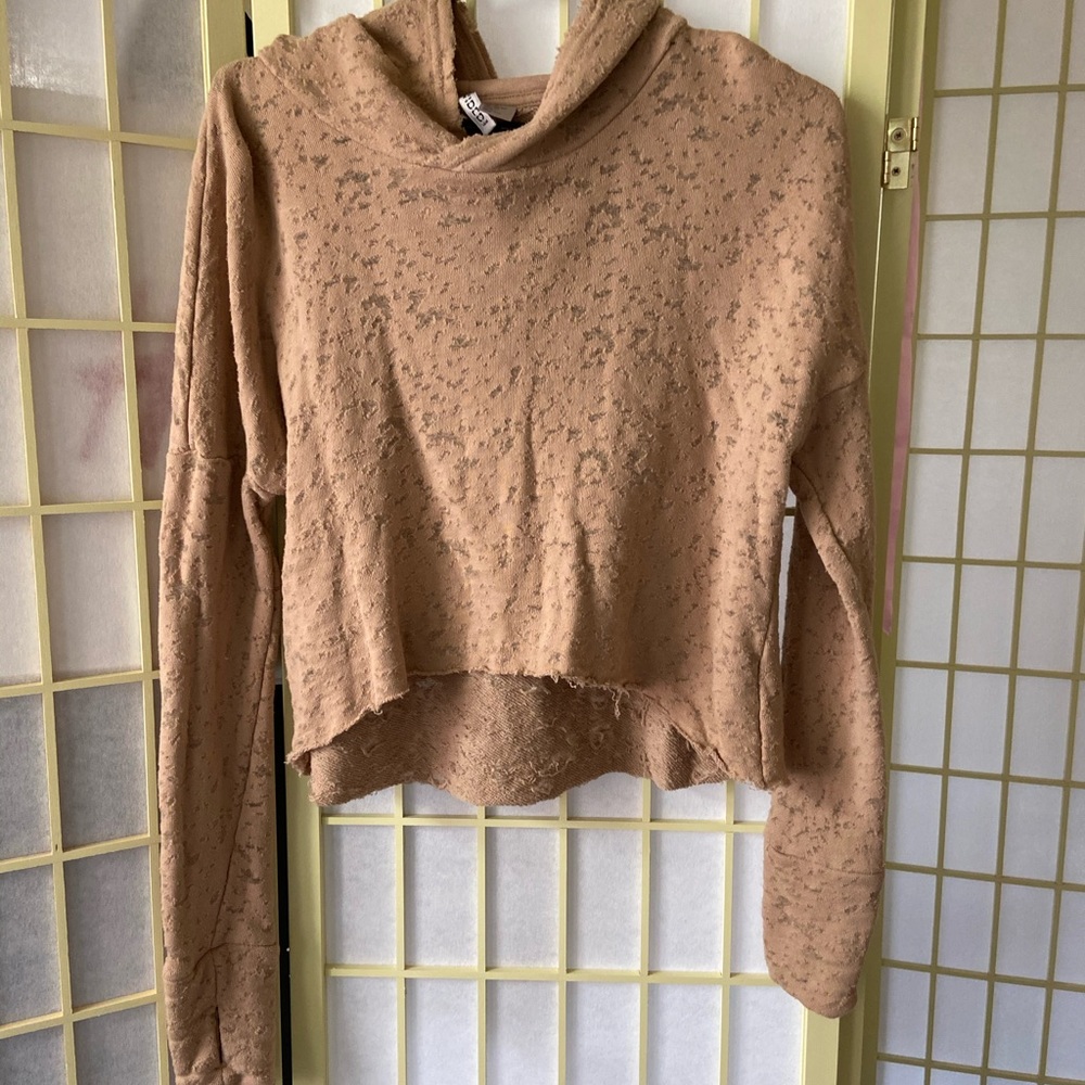 H&M crop top hoodie